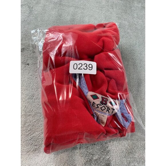 Vintage Georgia Bulldogs Polo Shirt Men XL Red NCAA Football B Resort Golf Coach - Picture 10 of 10